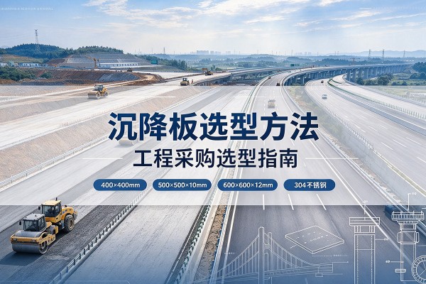 焉耆沉降板选择方法