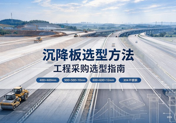 焉耆沉降板选择方法